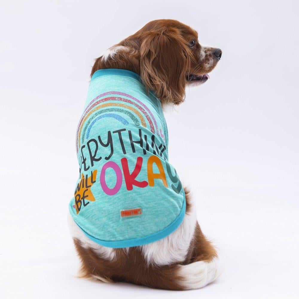 PawStar Mint Everything Will Be Okay Küçük Irk Sweat