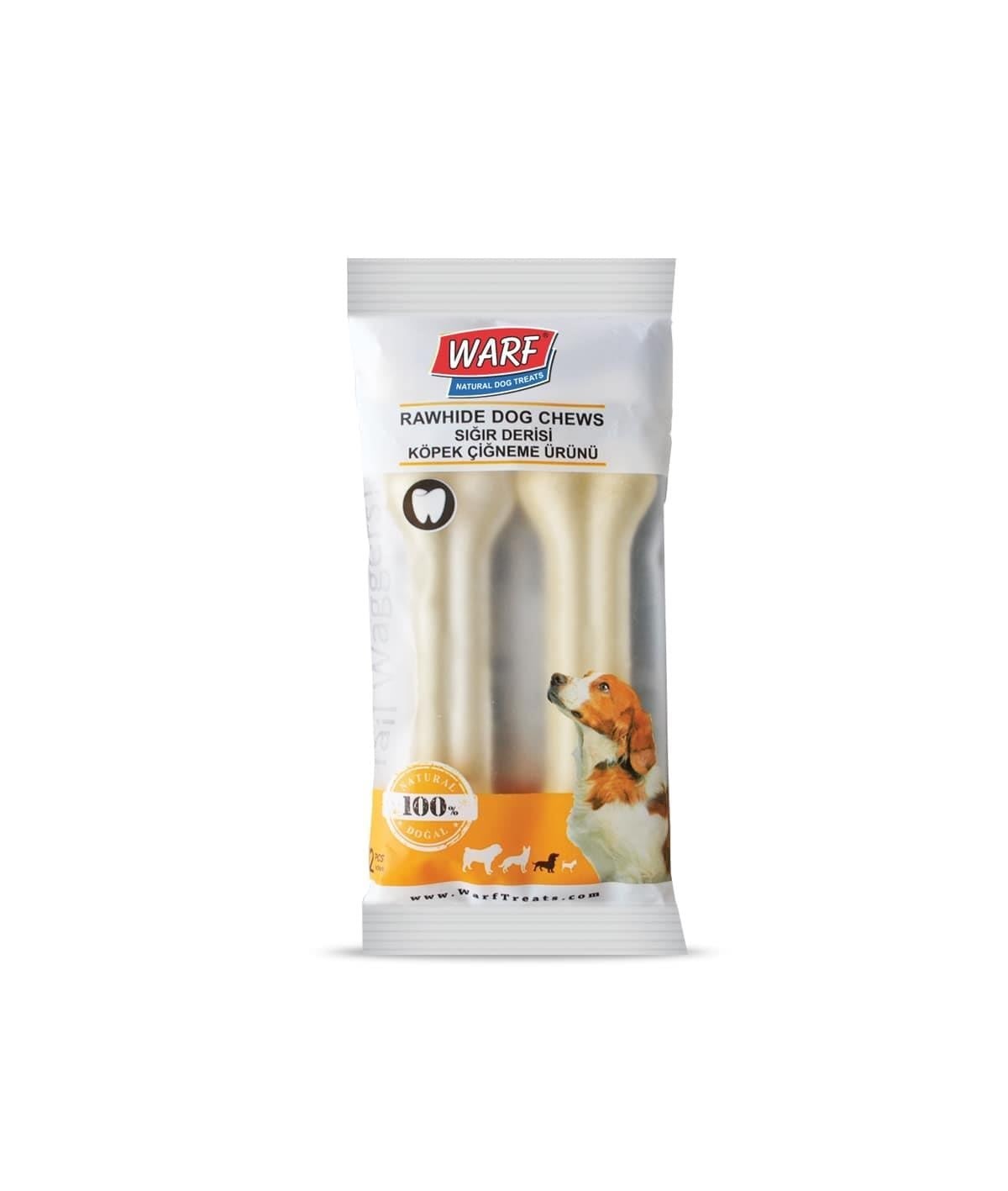 WarfNaturals Beyaz Pres Kemik 12,5 Cm 2 Li