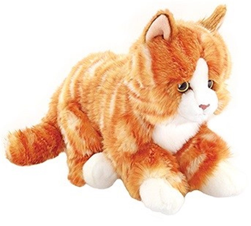 Tekir Kedicik Peluş Oyuncak 27 Cm