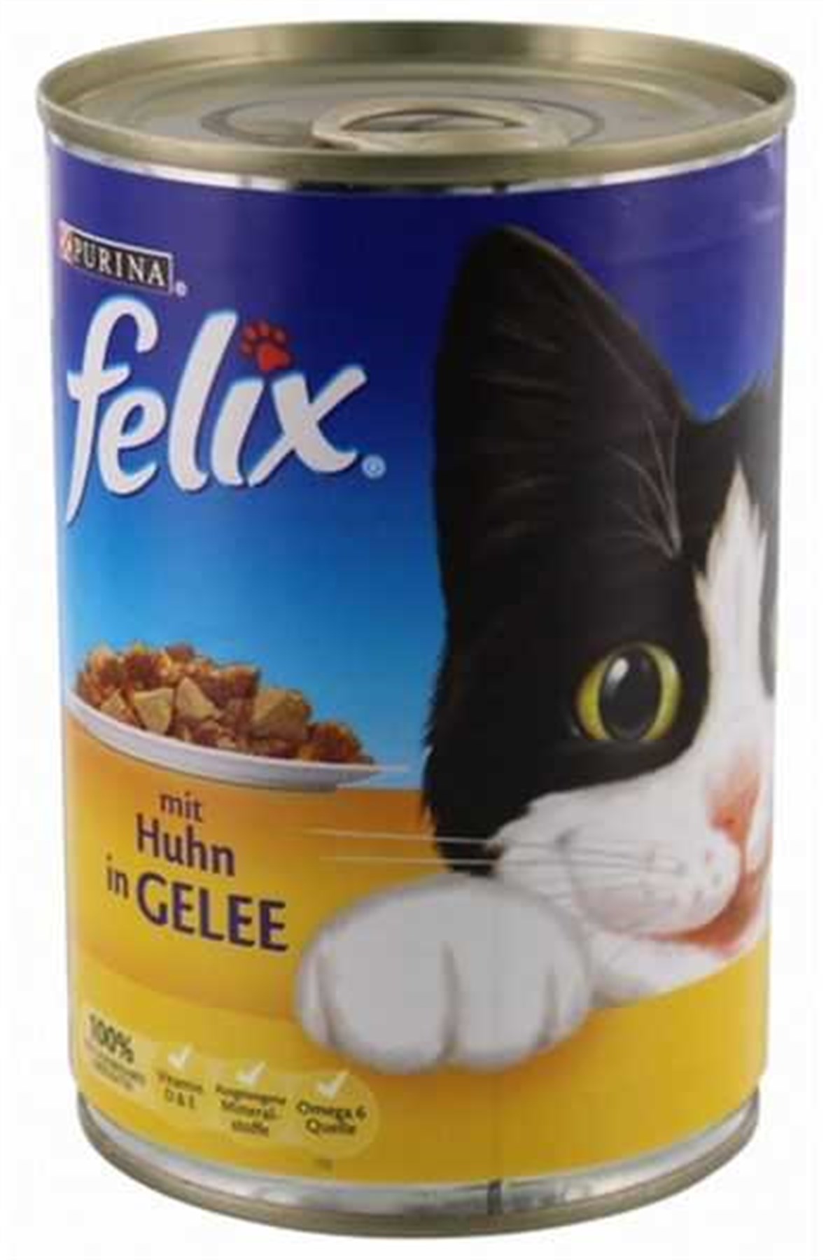 Felix Tavuklu 400 gr Yetişkin Konserve Kedi Maması 