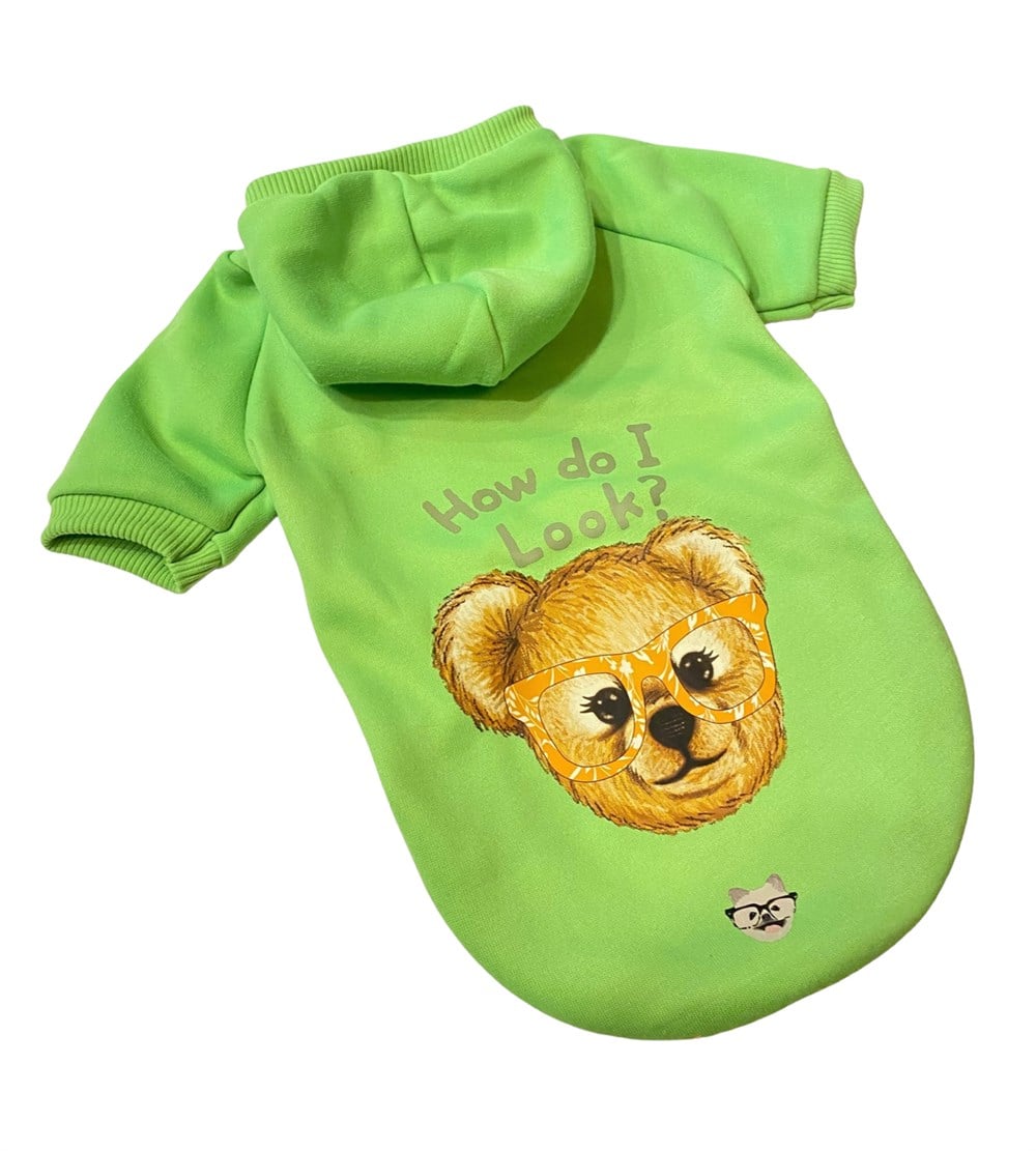 How Do I Look Teddy Küçük Köpek Sweatshirtü (6,5 kg-13 kg arasına uygun bedenlerde)