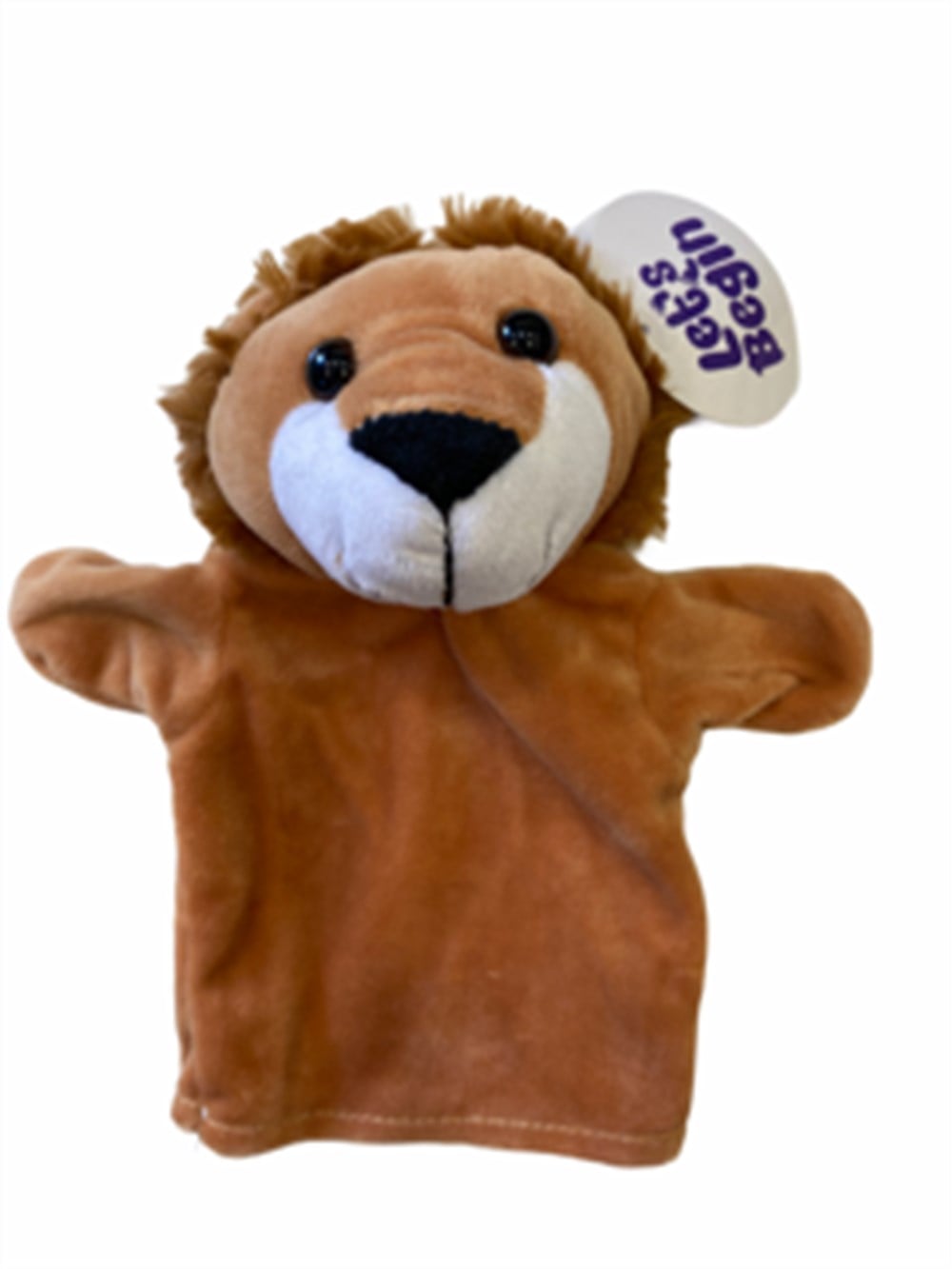 Peluş Aslan El Kuklası 22 cm