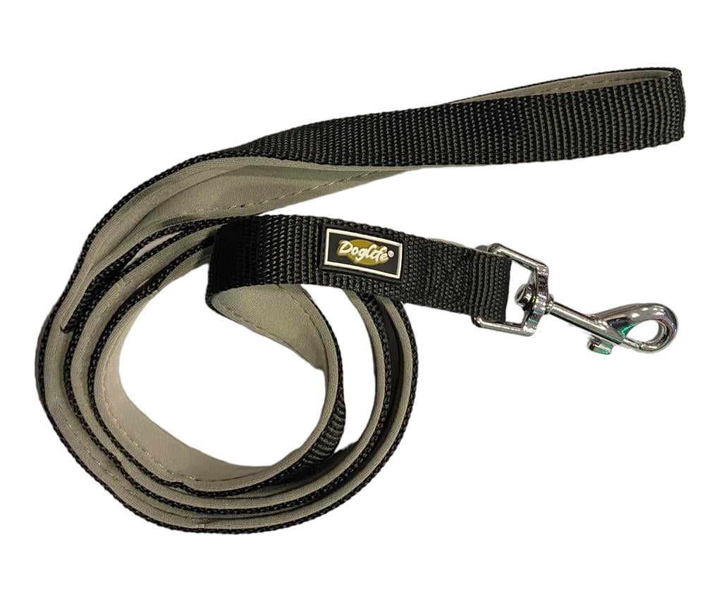All-day Black Köpek Gezdirme Tasması (2 cm x 120 cm)