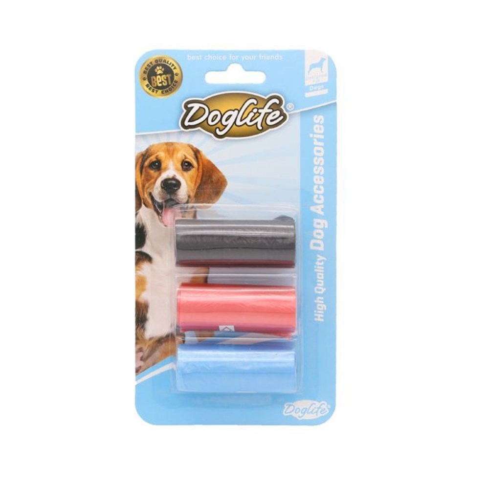 3 Rulo Köpek Kaka Toplama Poşeti