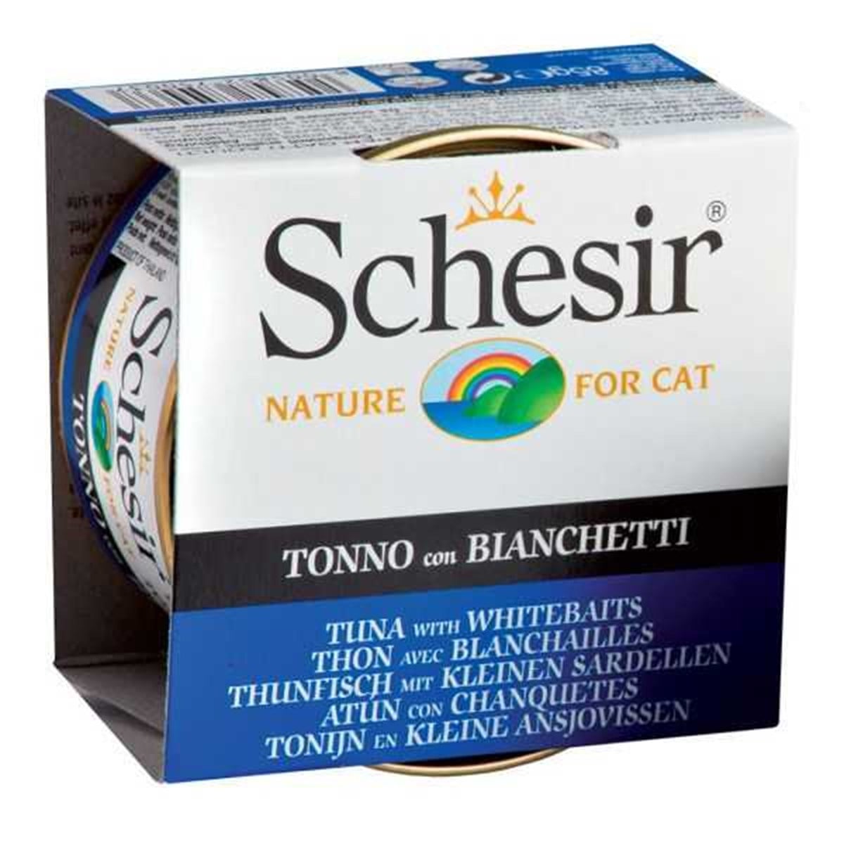 Schesir Jel İçinde Ringa-Ton Balıklı Konserve Kedi Maması 85 gr
