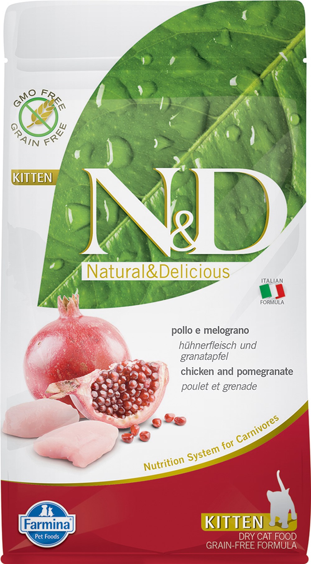 N&D Prime Tahılsız 1,5 kg Tavuklu Narlı Yavru Kedi Maması