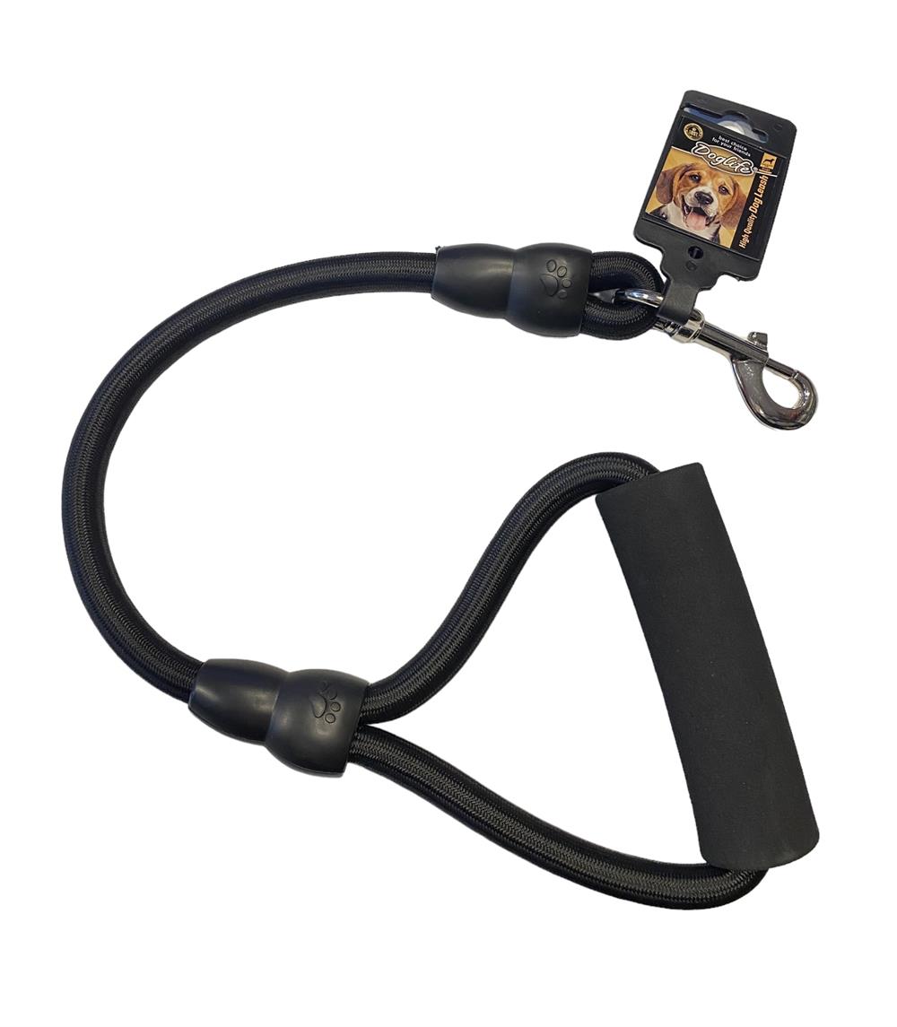 Doglife Traffic Kısa Halat Gezdirme Kayışı Siyah 14 mm x 60 cm
