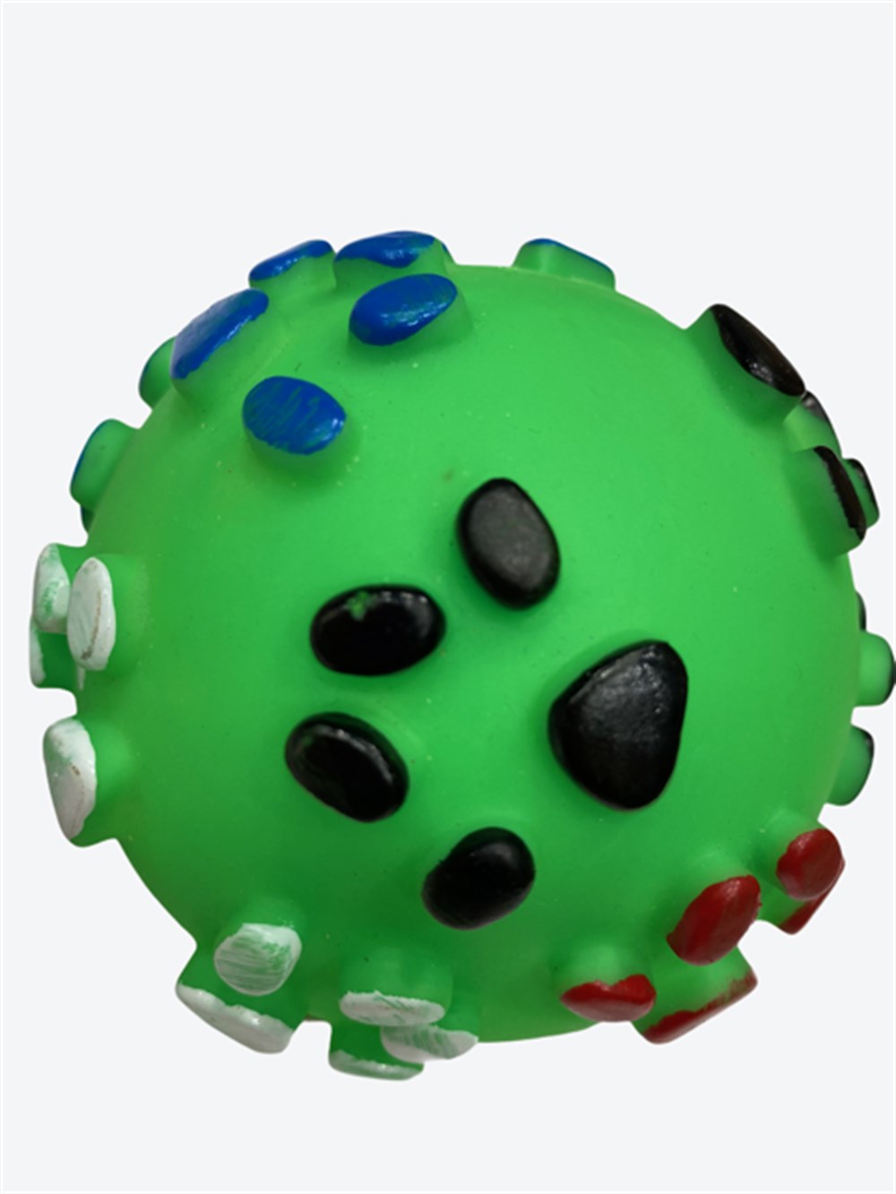 Sesli Plastik Patili Top Köpek Oyuncağı 10 cm