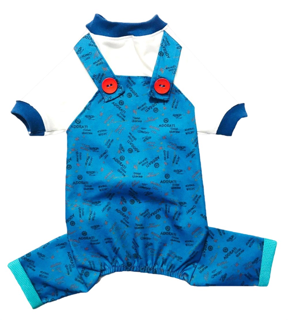 Gedyco Mavi Küçük Irk Köpek Tulumu