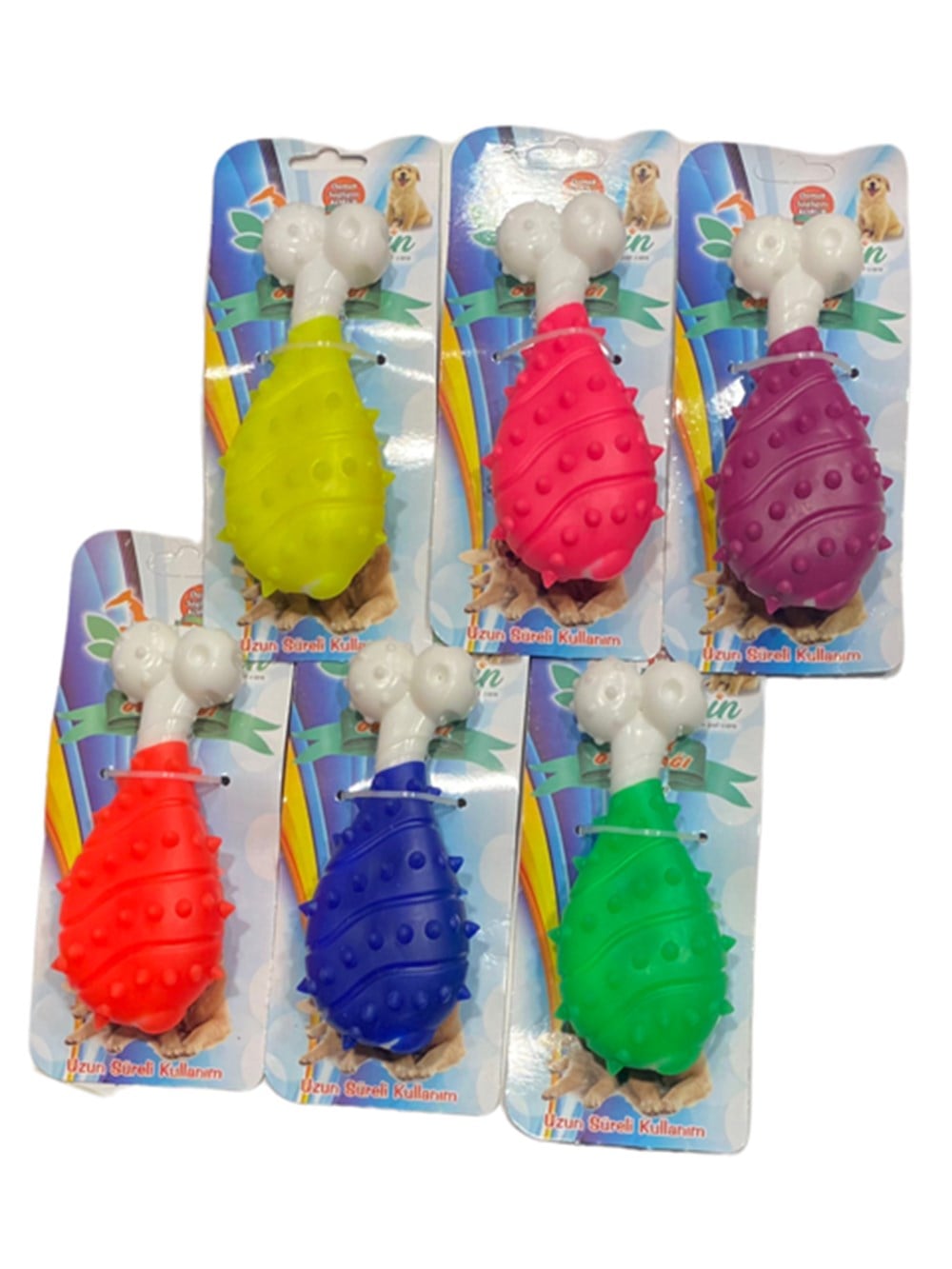 Suda Batmayan Termo-Plastik Çok Sert But Köpek Oyuncağı 17 cm (1 Adet)