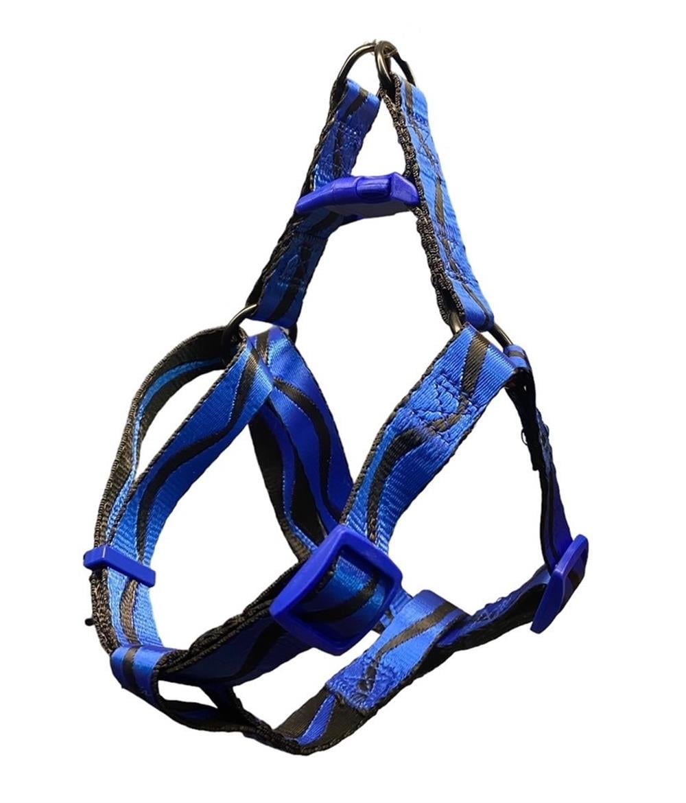 Sax Blue Wave Küçük-Orta Irk Köpek Göğüs Tasması (Göğüs: 50 cm x 70 cm)