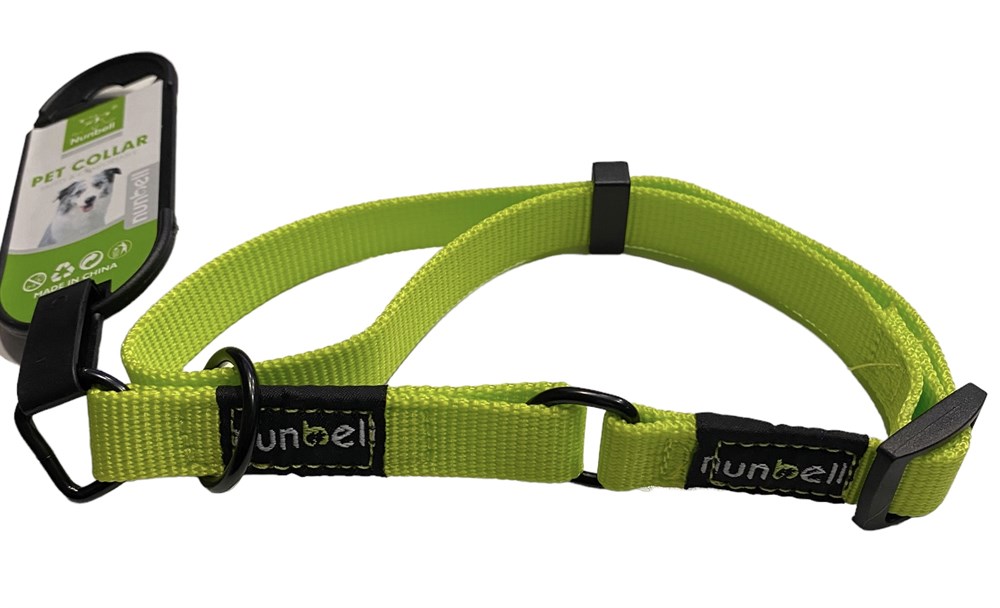 Nunbell Soft Kumaş Köpek Eğitim Boyun Tasması 1,5 cm, Boyun: 35-45 cm