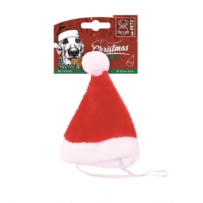 Şık Peluş Küçük Köpek Yılbaşı Kukuletası