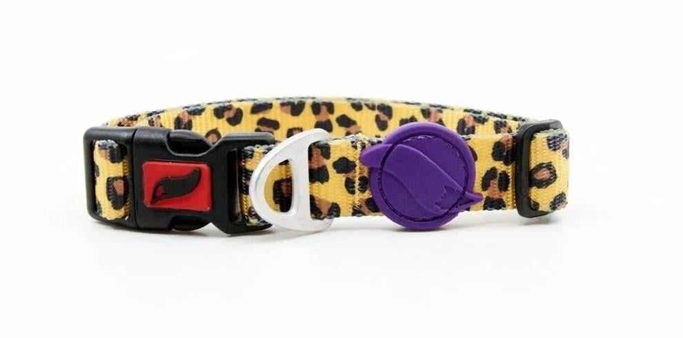 Tailpetz Leopard XS Köpek ve Kedi Boyun Tasması (Boyun 22,5 cm x 33 cm)