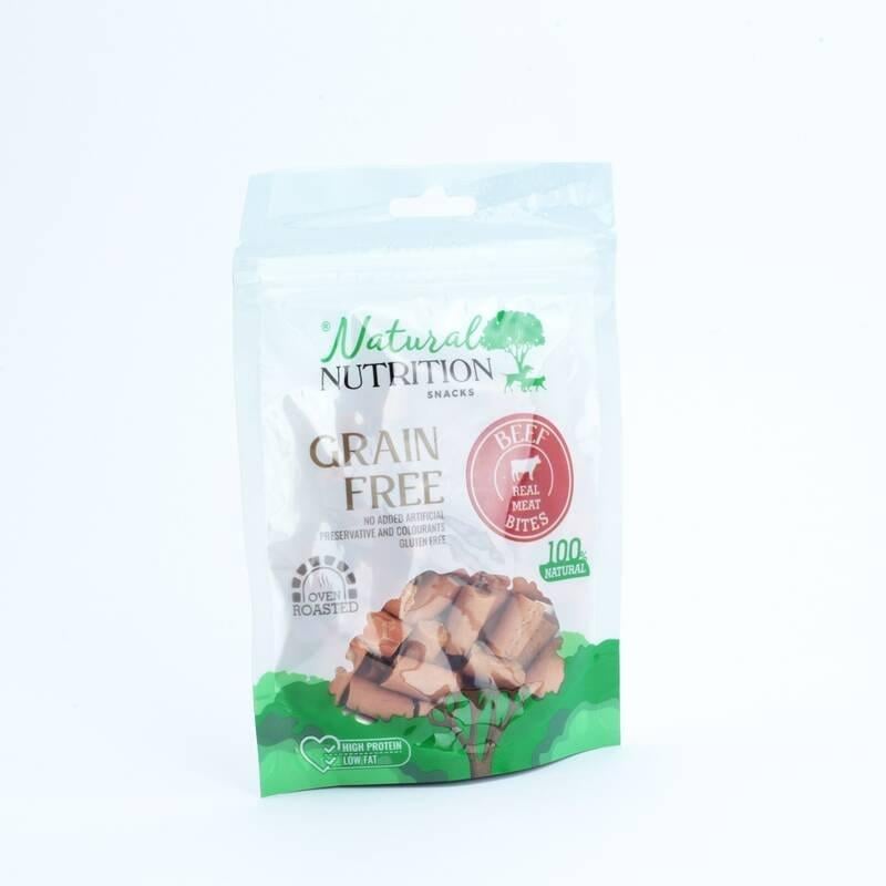 Natural Nutrition Snacks Biftek Eti Minik Taneler Köpek Ödülü 75 gr