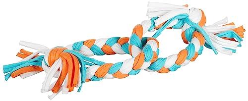 Eurodog 2 Düğümlü 2 Halka Köpek Oyun ve Diş İpi 35 cm