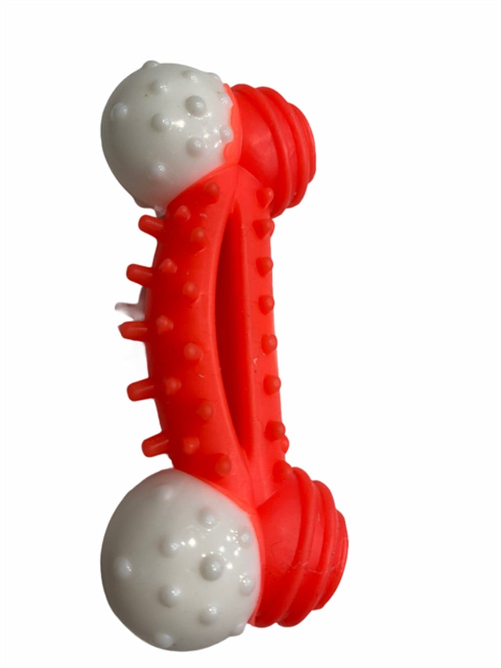 Termo-Plastik Köpek Oyuncağı 13 cm Turuncu