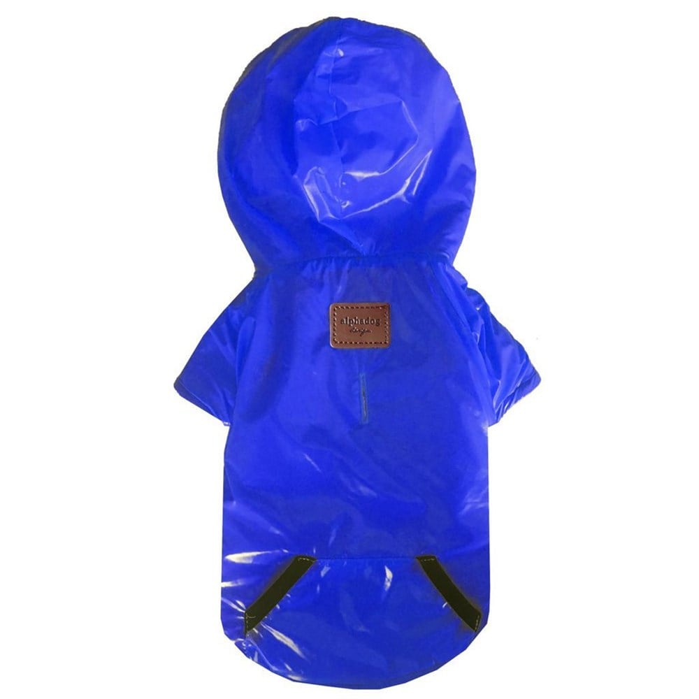Alphadog Flash Blue Kapüşonlu Köpek Montu