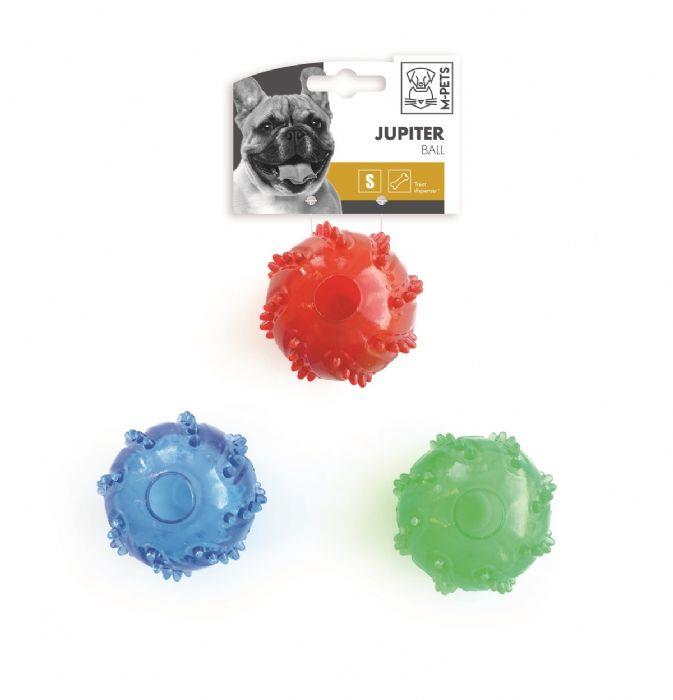 M-Pets Jüpiter Ödül Hazneli Kauçuk Top Köpek Oyuncağı S 7 cm (1 Adet)