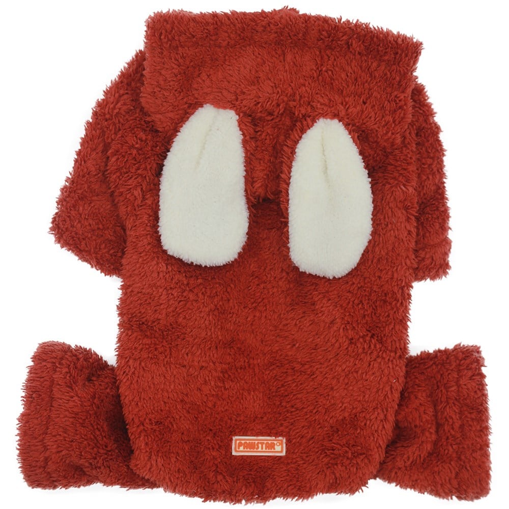 Pawstar Terracota Tapeti Peluş Küçük Irk Köpek Tulumu