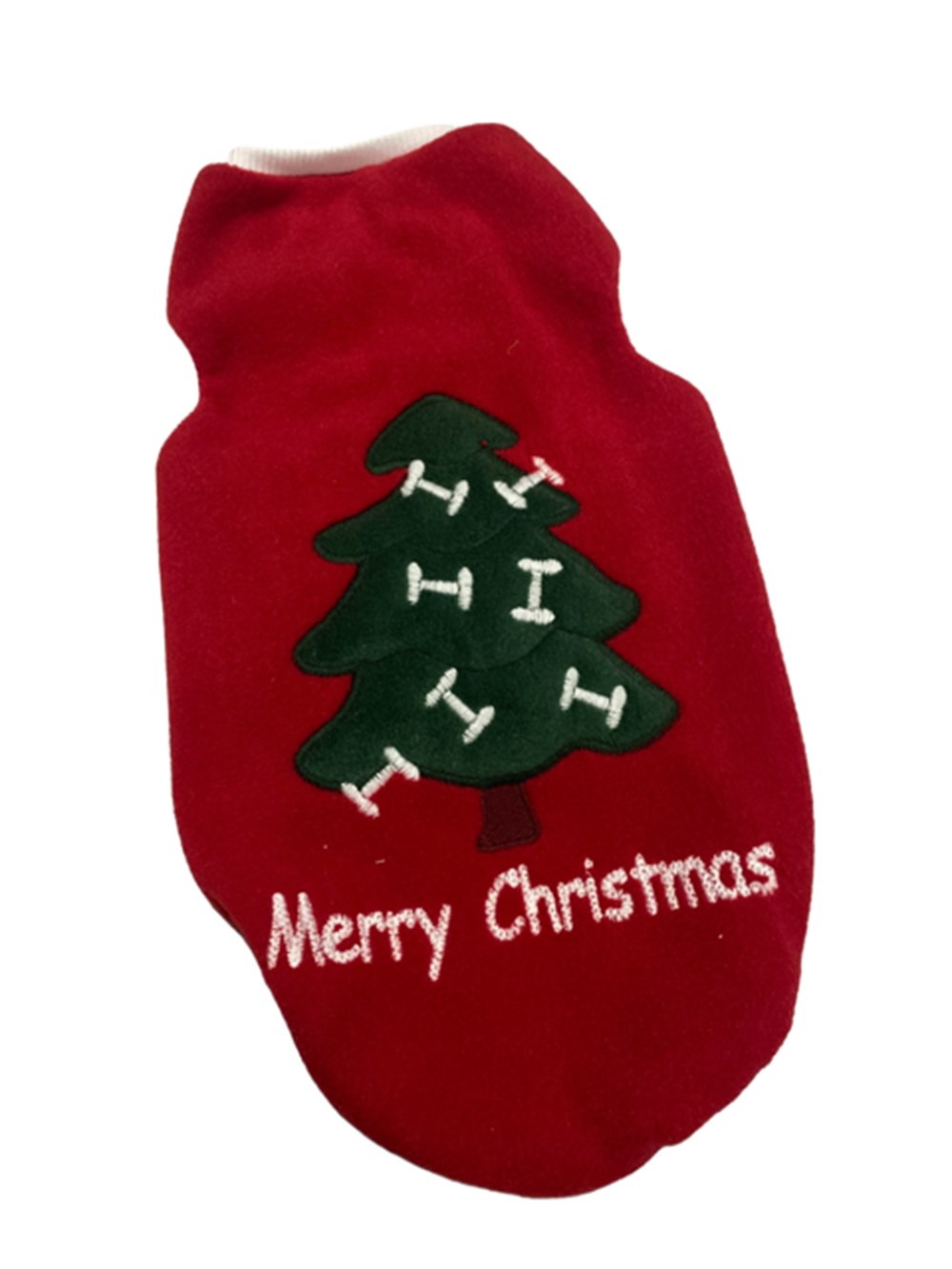 Ağaçlı Merry Christmas Köpek ve Kedi Yılbaşı Poları