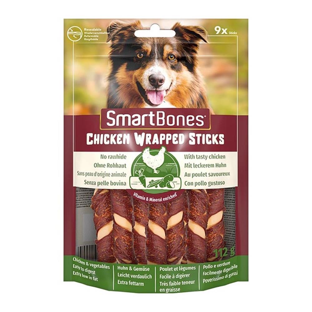 8 in 1 SmartBones Tavuk Sargılı Küçük Irk Köpek Ödül Maması 112gr (9lu)