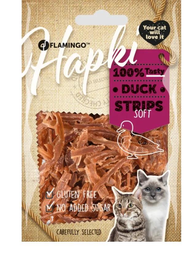 Flamingo Hapki Ördekli Yumuşak Şerit Kedi Ödül Maması 50 gr