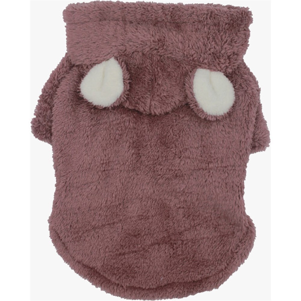 Pawstar Rose Chinchilla Peluş Küçük Irk Köpek Sweatshirtü