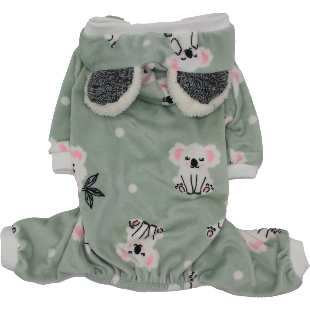 Pawstar Koala Kadife Küçük Irk Köpek Tulumu