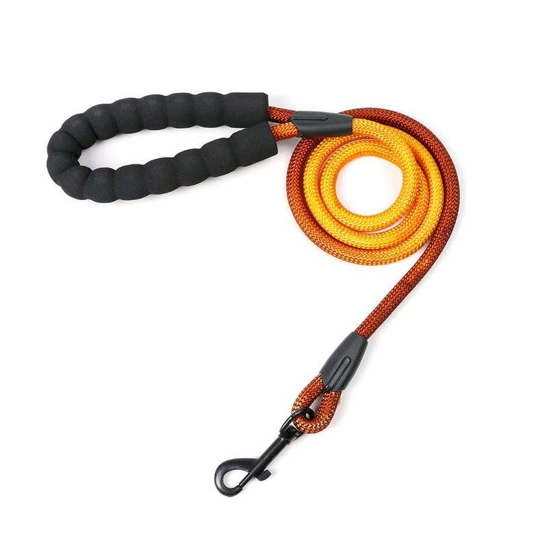 Kiwi Sarı-Kahve Fitil Gezdirme Kayışı 1 cm x 120 cm