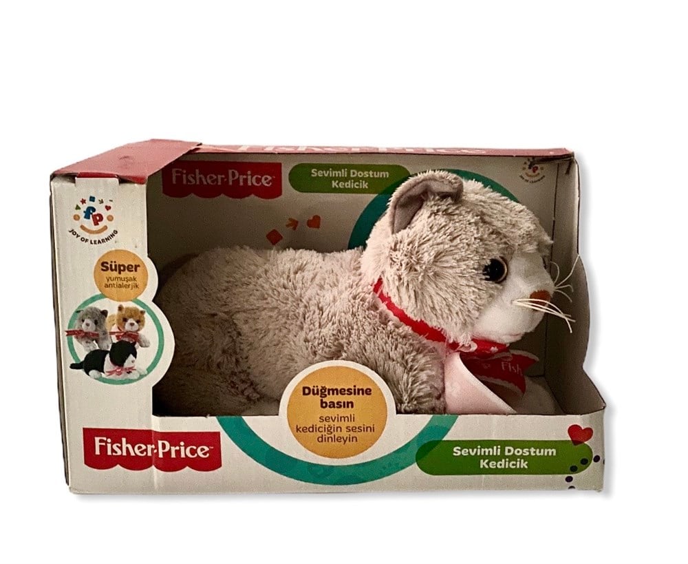 Fisher-price Yatan Miyavlayan Peluş Kedicik