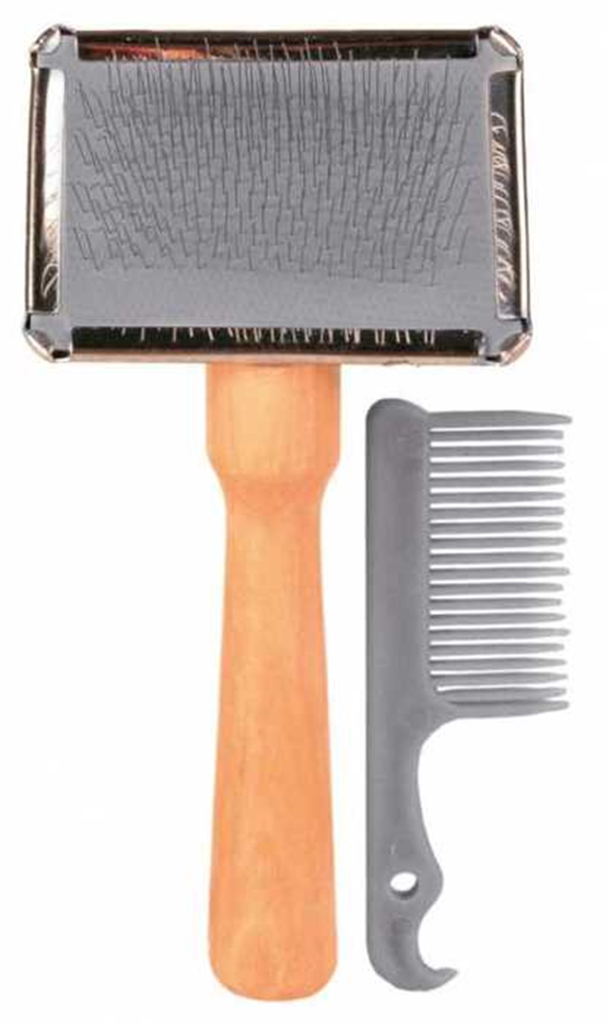 Trixie Tüy Fırçası ve Temizleyicisi 6X13 Cm