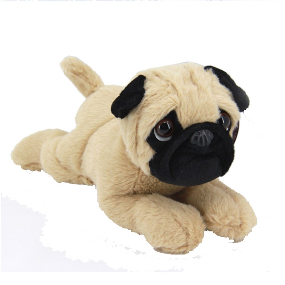 Havlayan, Peluş Köpek Pug 25 cm