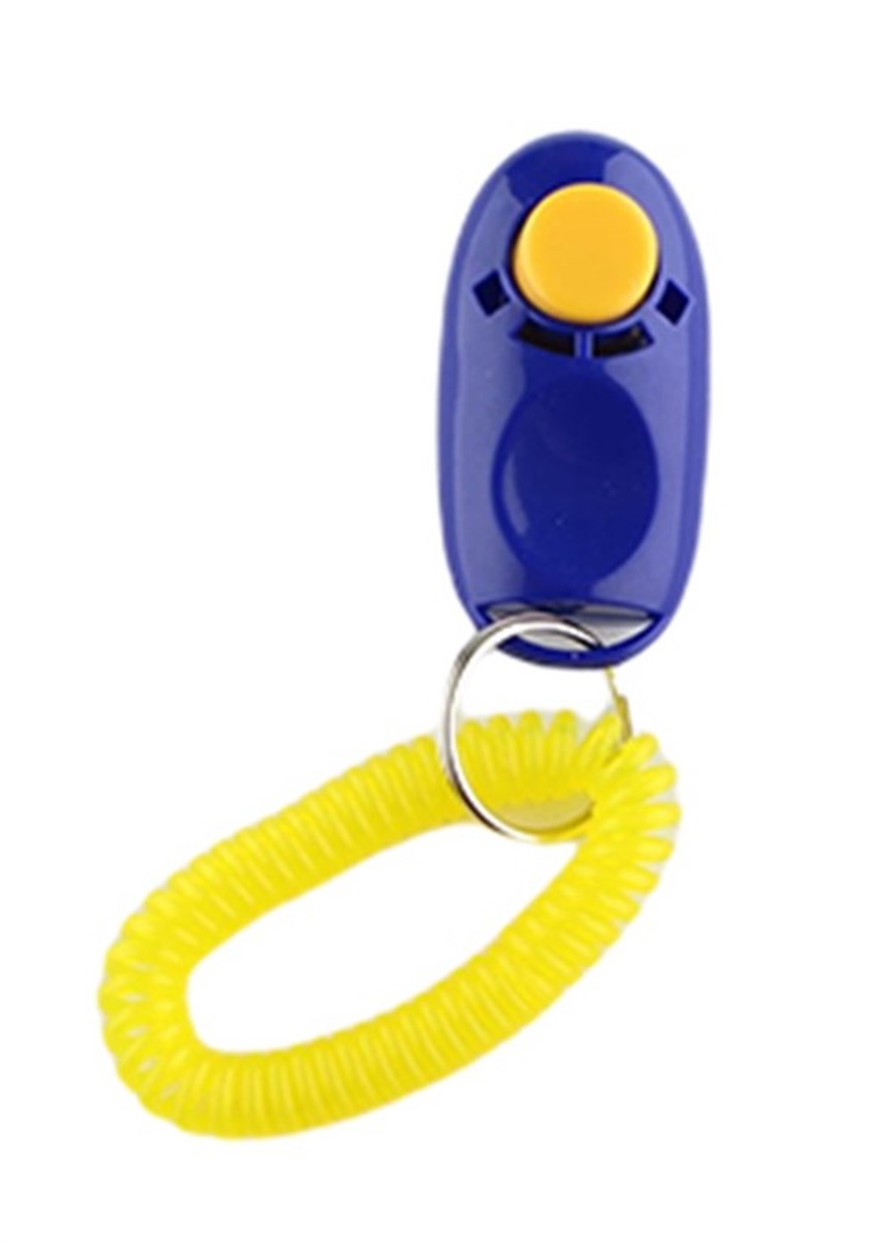 Zampa Askılı Köpek Eğitim Clickeri 6x3cm, Mavi