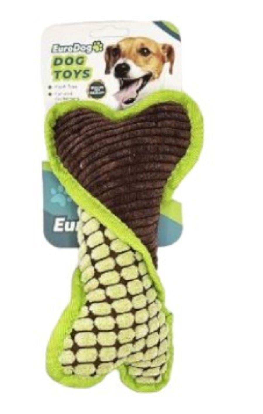 Eurodog Sesli Peluş Kemik Köpek Oyuncağı 22 cm