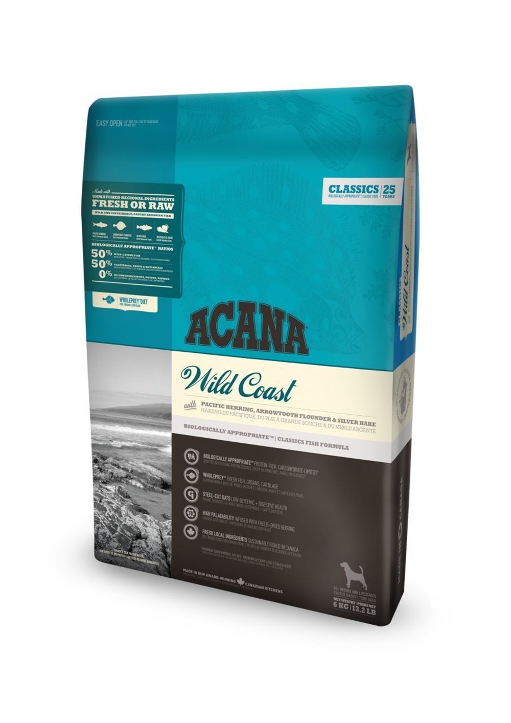 Acana Wild Coast Balıklı 17 Kg Tahılsız Köpek Maması