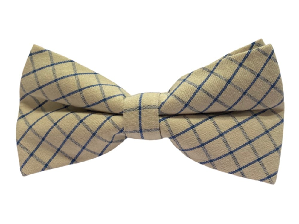 Mavi Çizgili Premium Papyon