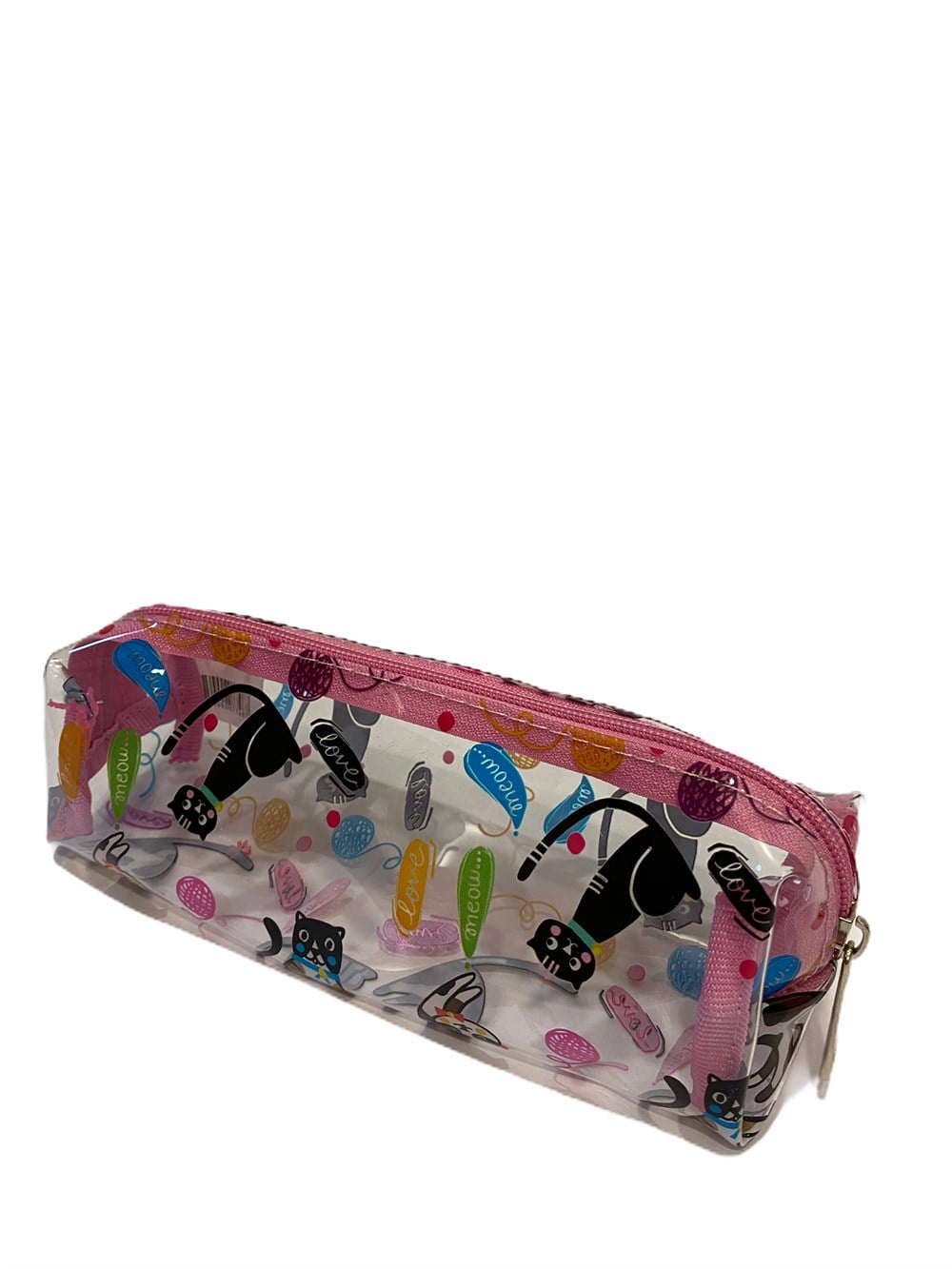 Kedili Makyaj Çantası-Kalem Kutusu Küçük