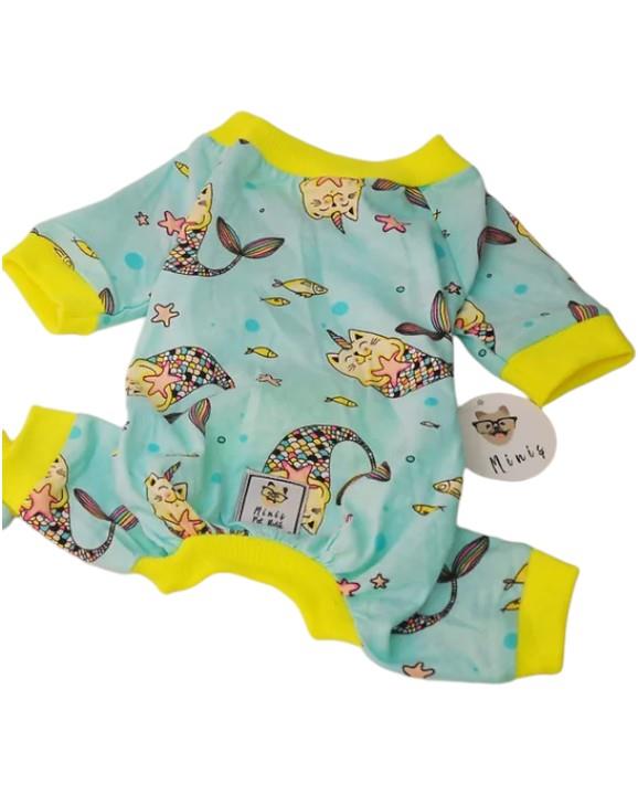 Miniş Unicorn Esnek Küçük Irk Köpek PenyeTulum Pijama