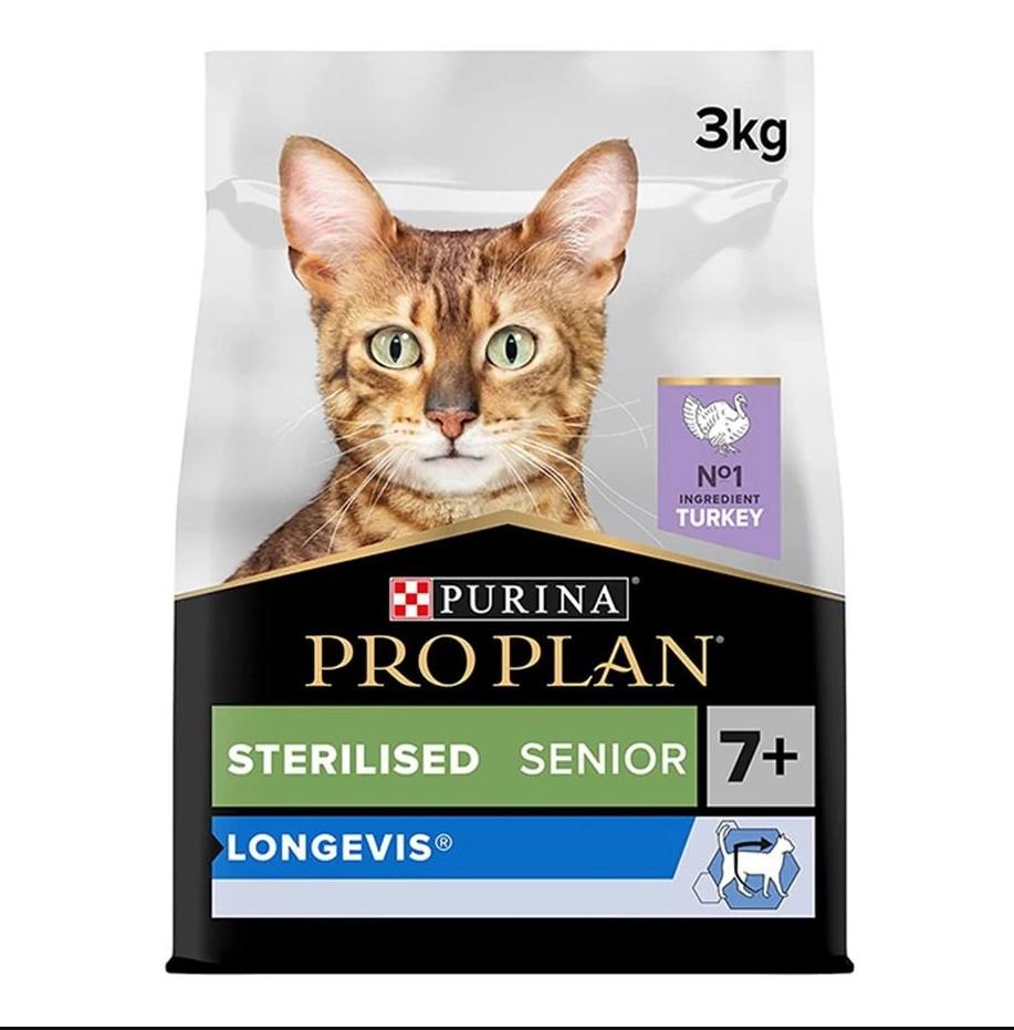 Pro Plan Sterilised Senior 3 kg Kısırlaştırılmış Yaşlı Kedi Maması