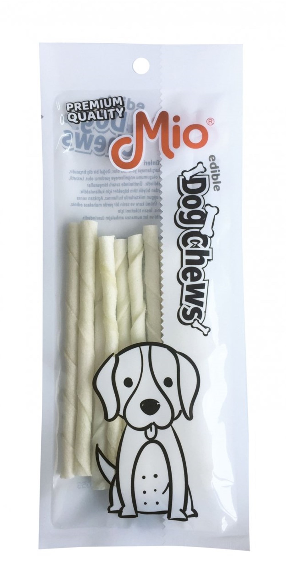 Mio Beyaz Burgu Çubuk 10lu 12 cm 5 gr