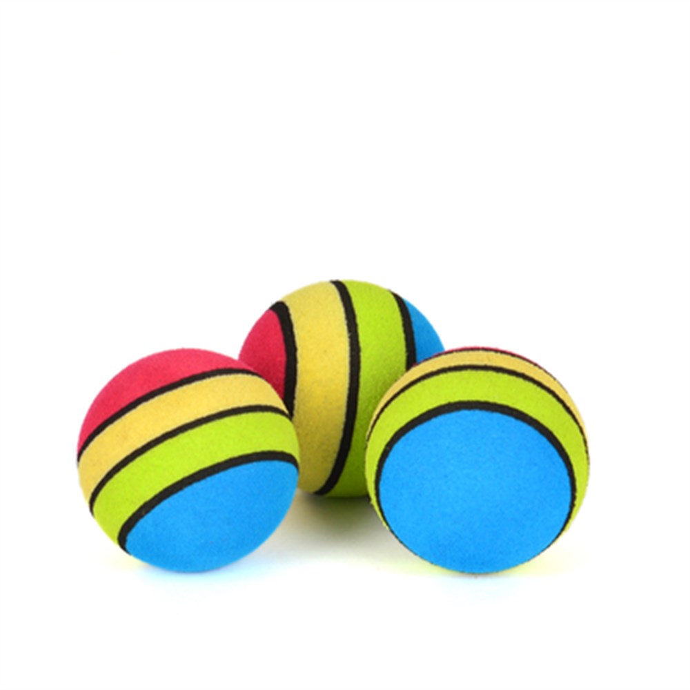 Pet Toys Kedi Oyun Topları Gökkuşağı 3lü Paket