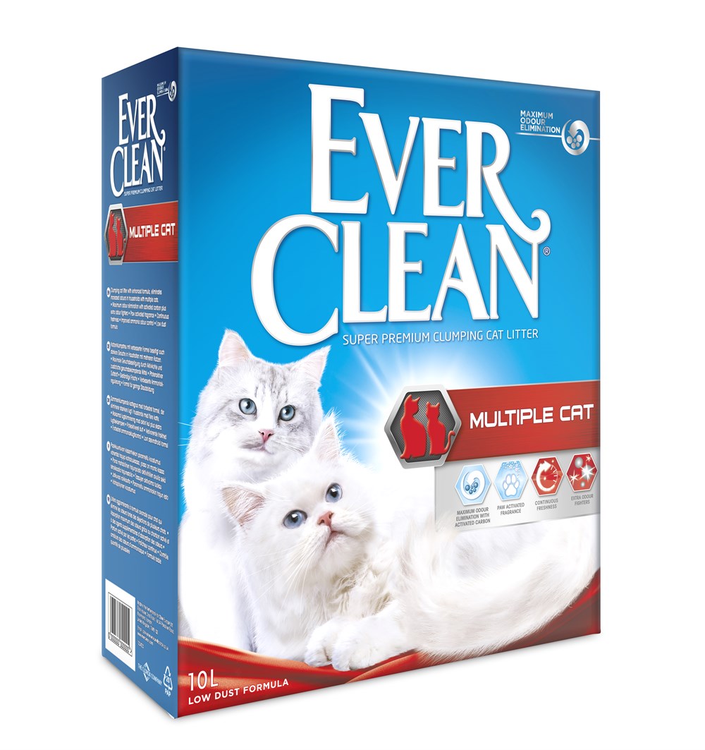 Ever Clean 10 lt Multiple Cat - Birden Fazla Kedili Evler için