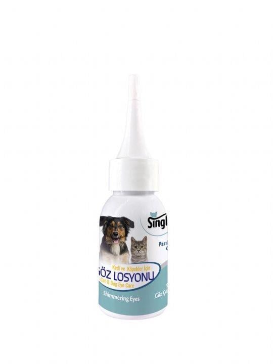 Single Kedi ve Köpek Gözyaşı Lekesi Temizleme Losyonu 50 ml
