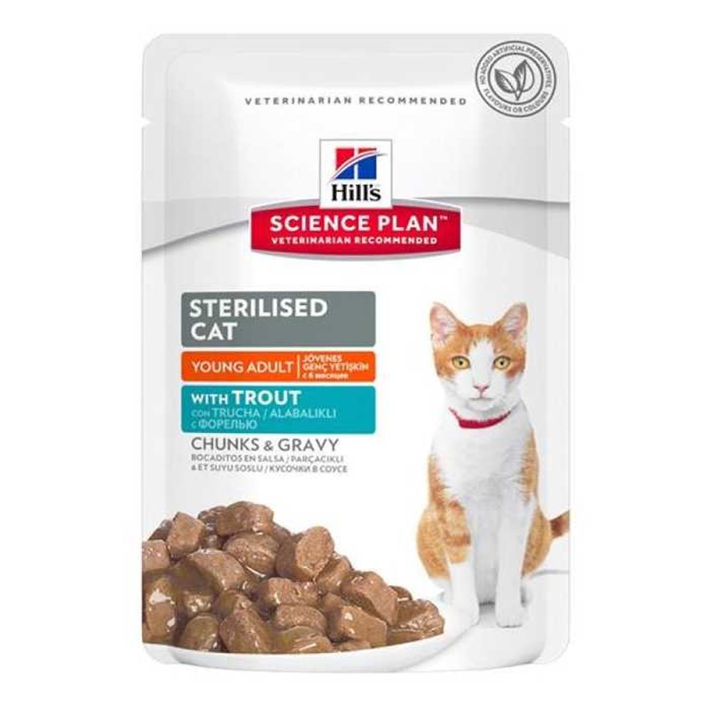 Hills Science Plan Alabalıklı Kısırlaştırılmış Kedi Konservesi 85 gr
