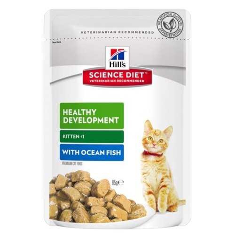 Hills Science Plan Kitten Balıklı Yavru Kedi Konservesi 85 gr