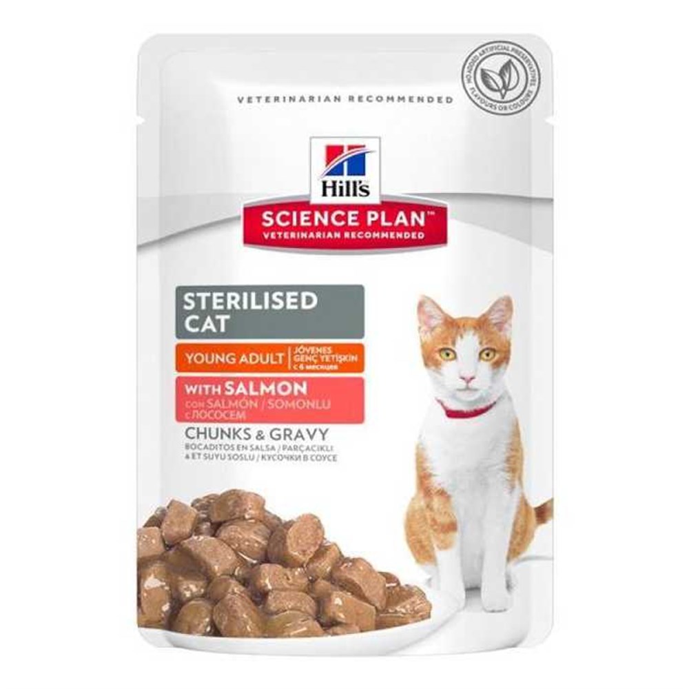 Hills Science Plan Somonlu Kısırlaştırılmış Kedi Konservesi  85 gr