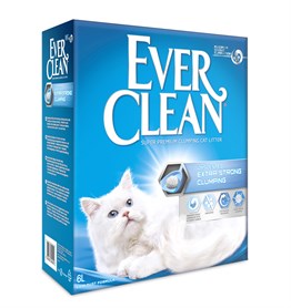 Ever Clean  6 lt Extra Strong, Unscented - Ekstra Güçlü, Kokusuz Kedi Kumu