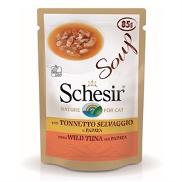 Schesir Soup 85 gr Ton Balıklı Tahılsız Kedi Çorbası