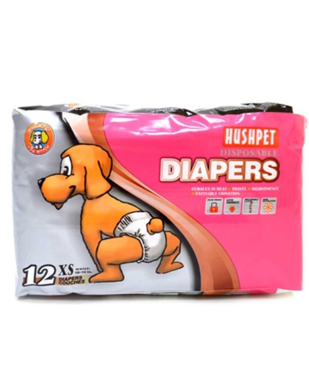 HushPet Köpek Külodu XS 12'li (2-4 kg arası)